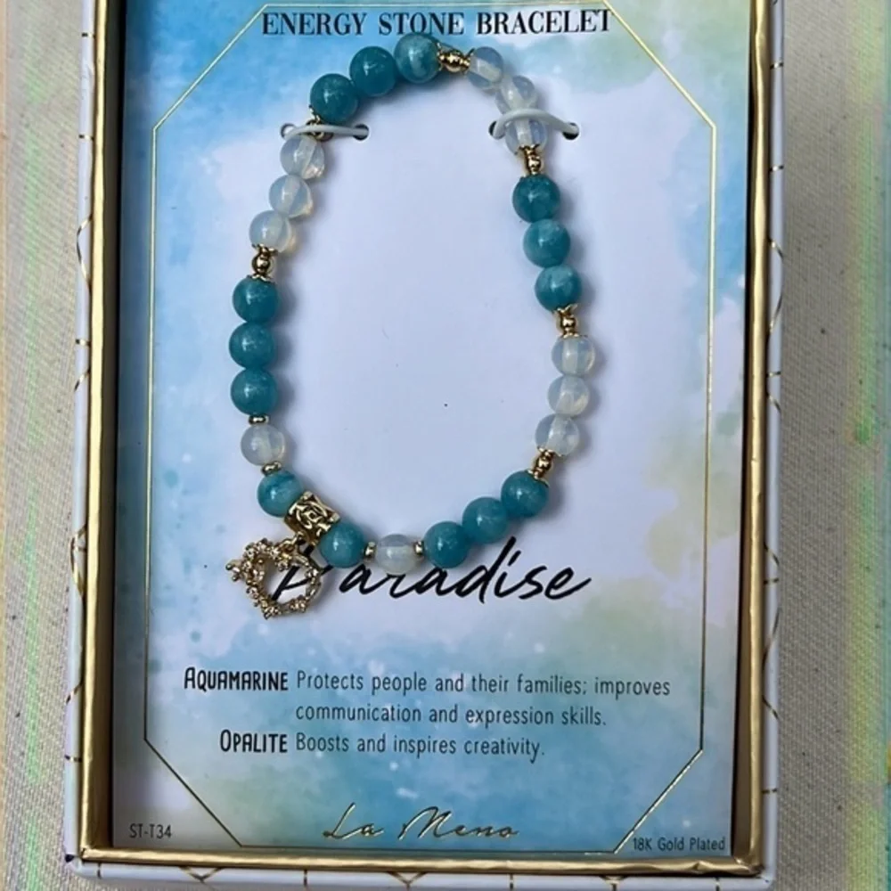 La Meno Paradise Energy Stone Bracelet